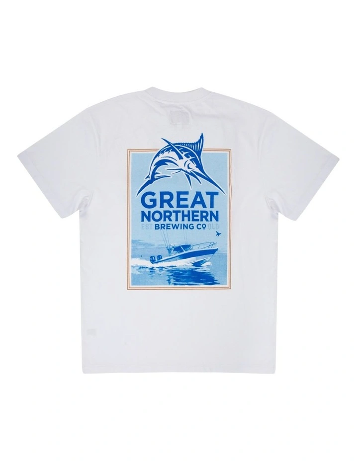 Brewing Co Tee in White image 4