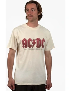 Let There Be Rock 1977 Tee in Beige