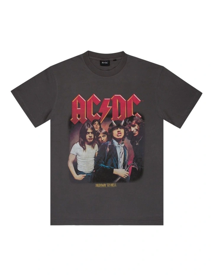 Highway To Hell Tee in Black image 3