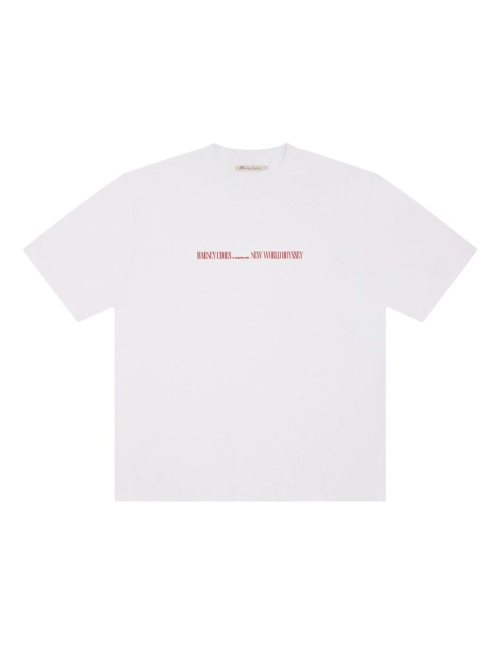 Loop Tee in White image 4