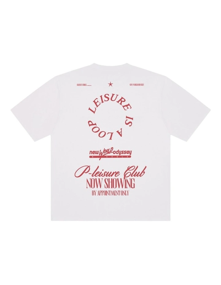Loop Tee in White image 5
