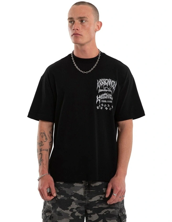 Astra Street Tee in Black image 2