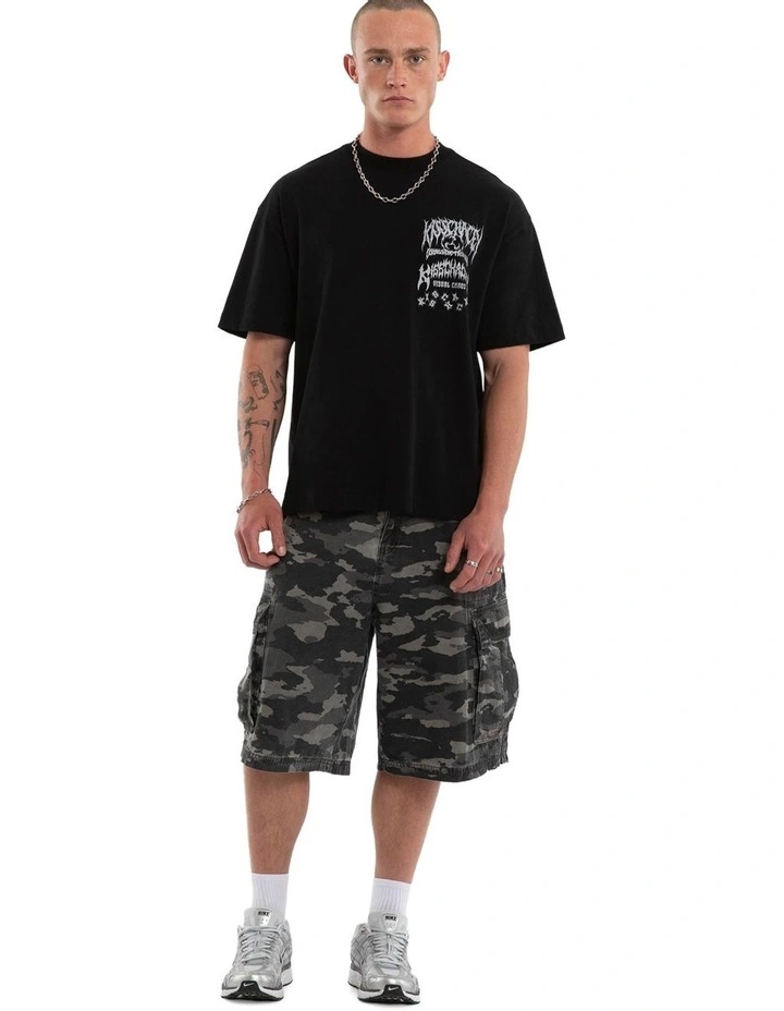 Astra Street Tee in Black image 4