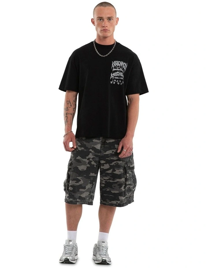 Astra Street Tee in Black image 6