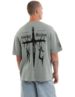 Absolute Loopback Street Tee in Grey