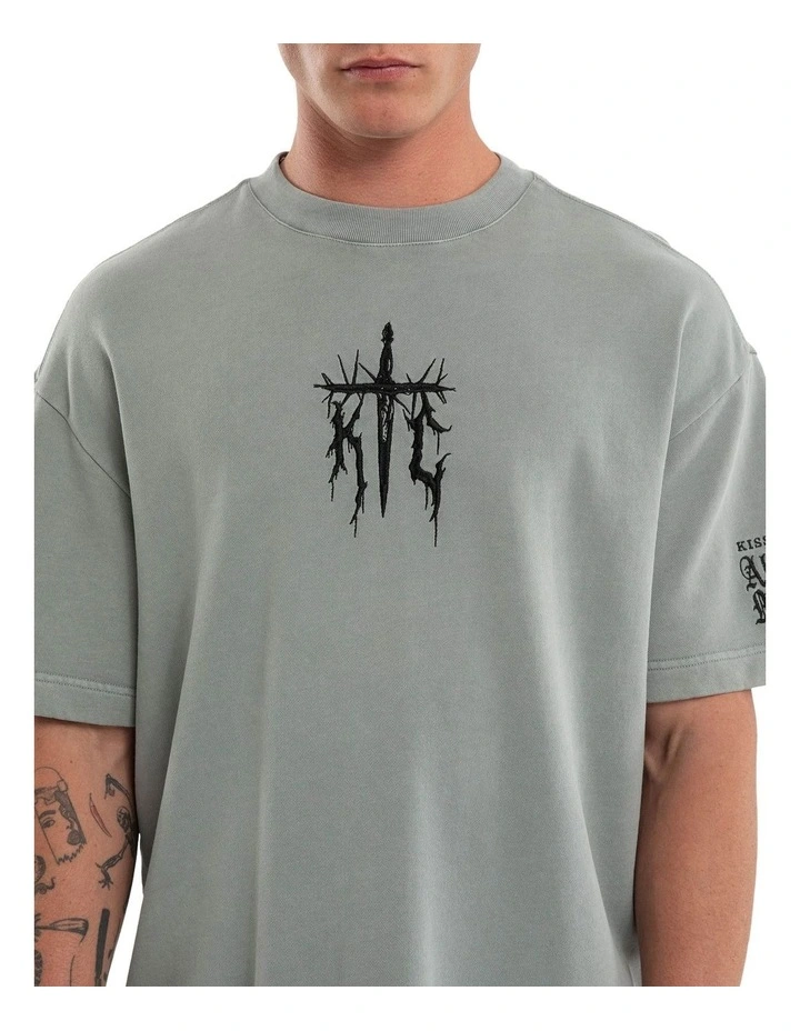 Absolute Loopback Street Tee in Grey image 4