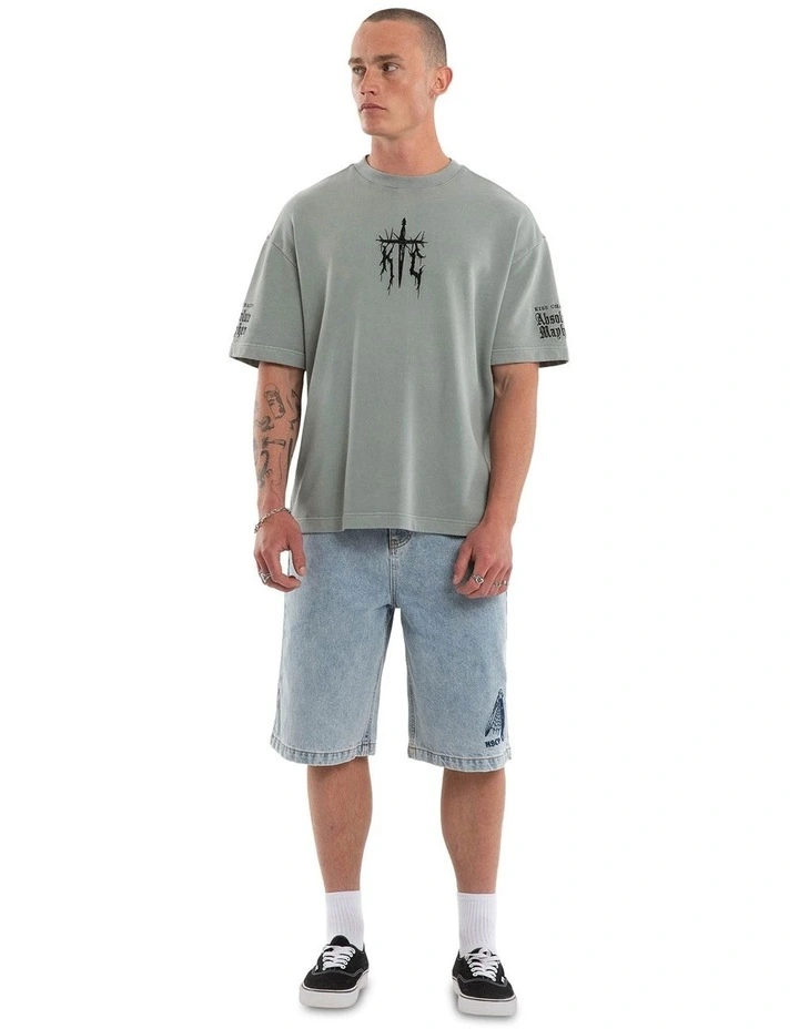 Absolute Loopback Street Tee in Grey image 6