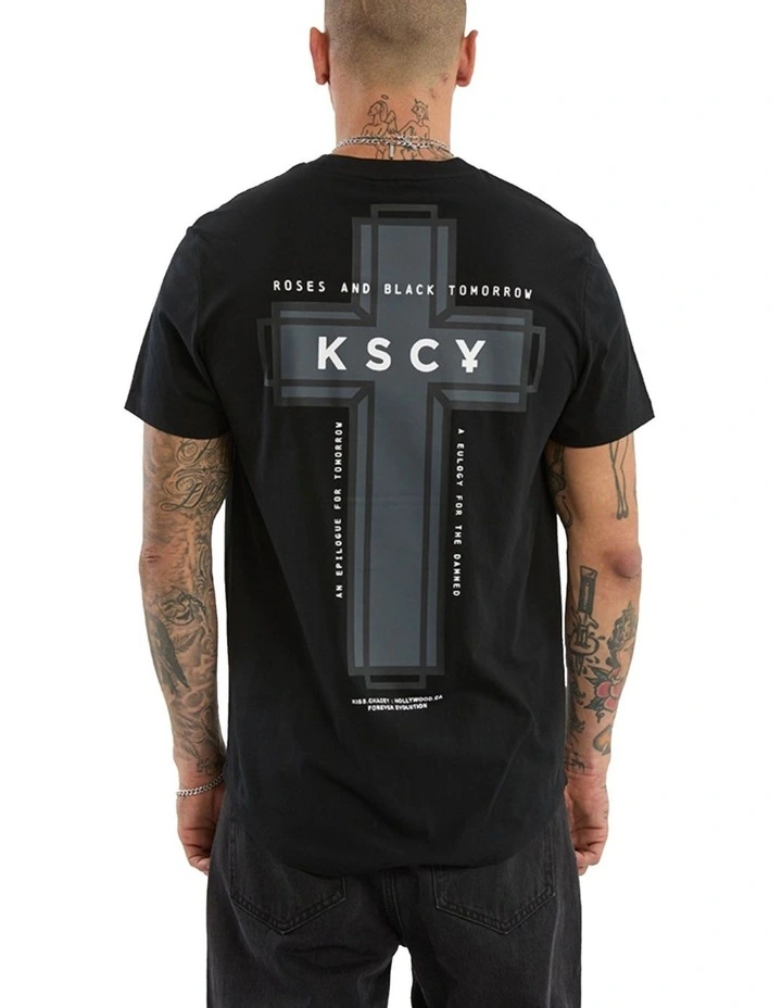 Judgement Dual Curved Tee in Black image 2
