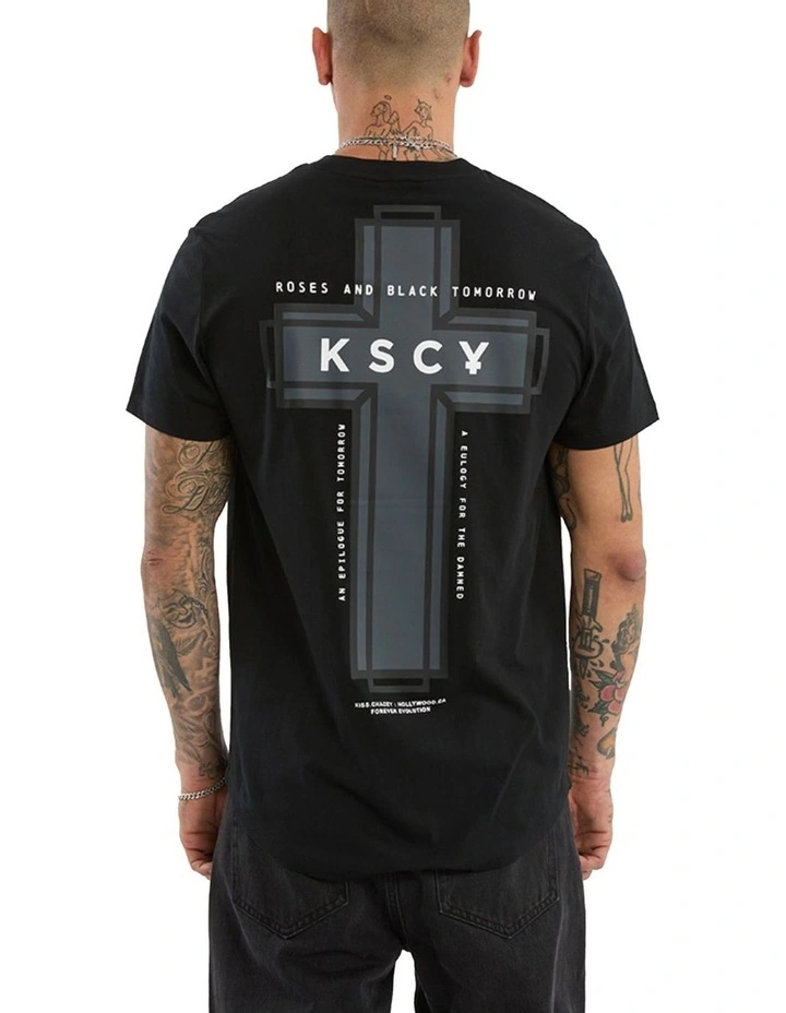 Judgement Dual Curved Tee in Black image 1