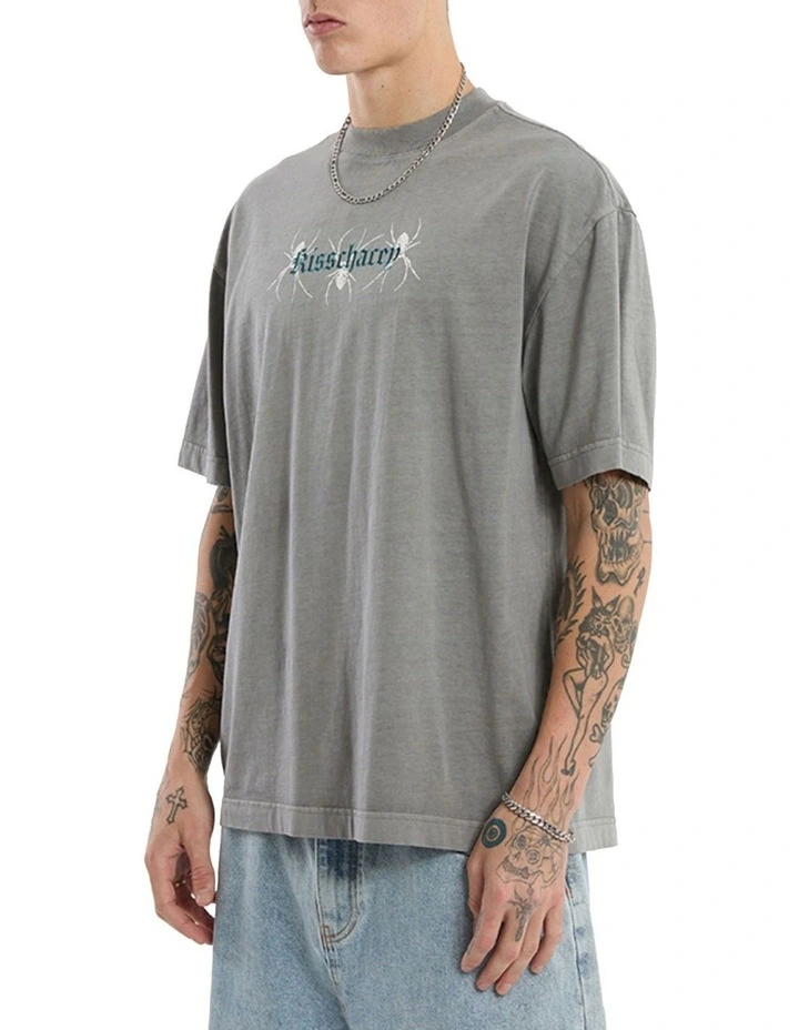 Creep Street Tee in Grey image 6