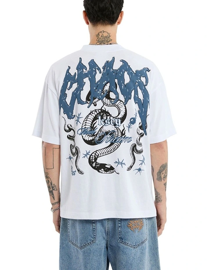 Clusters Street Tee in White image 2