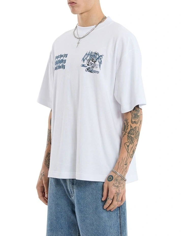 Clusters Street Tee in White image 5