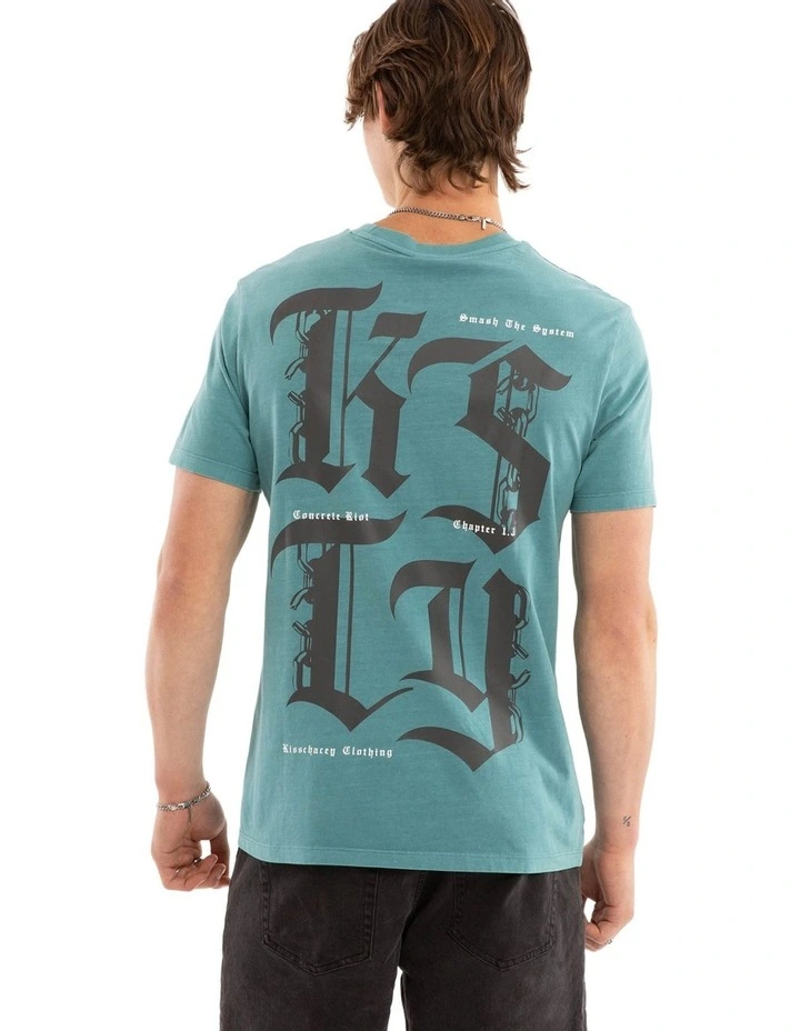 Mutiny Street Tee in Blue image 1