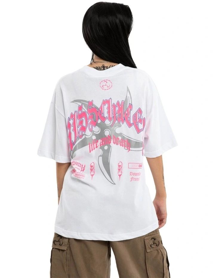 Shield Street Tee in White image 1