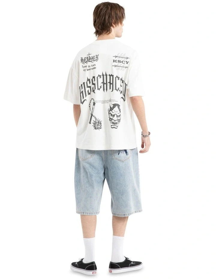 Abyss Street Tee in White image 5