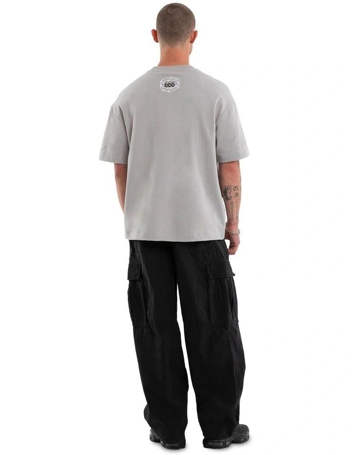 Eternity Loopback Street Tee in Grey image 5