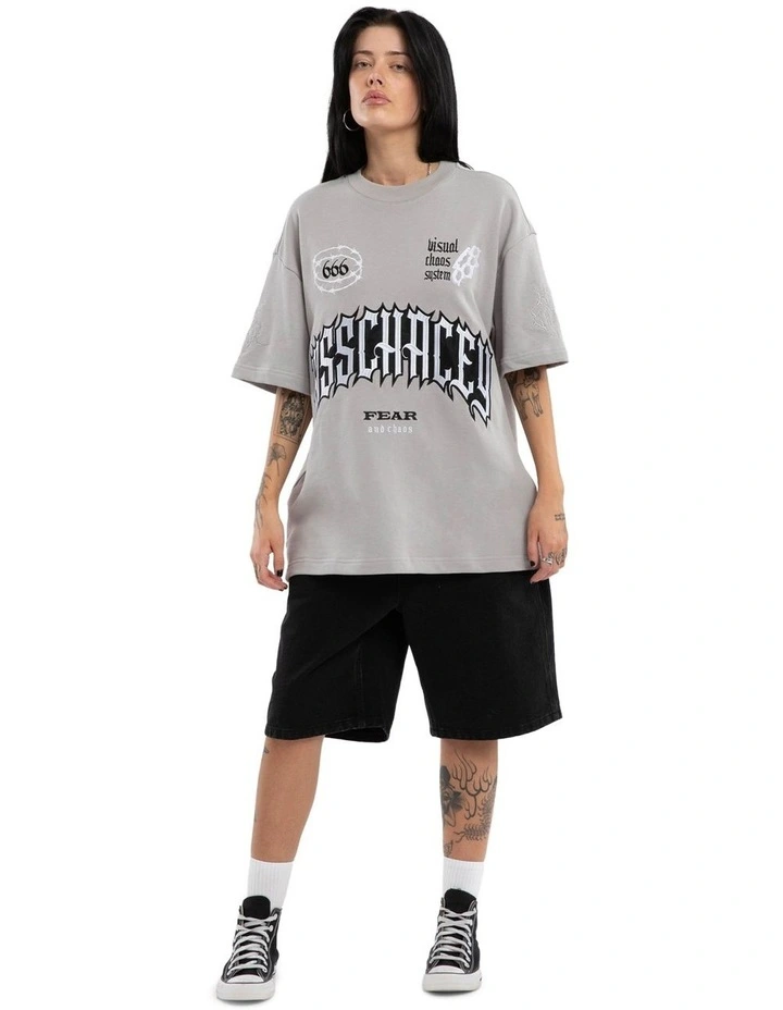 Eternity Loopback Street Tee in Grey image 6