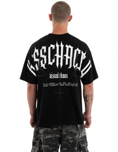 Seek Heaven Street Tee in Black