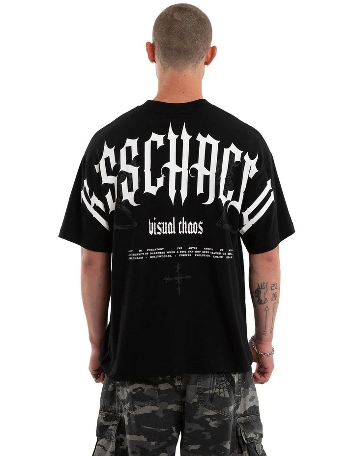 Seek Heaven Street Tee in Black image 1