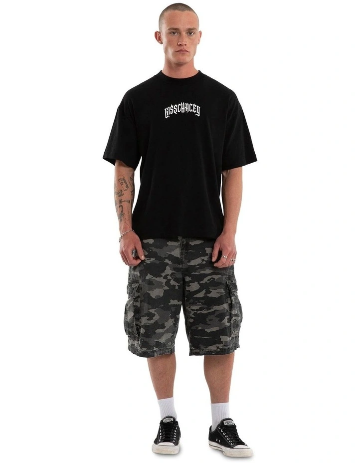 Seek Heaven Street Tee in Black image 6