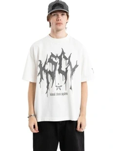 Nadal Street Tee in Natural White