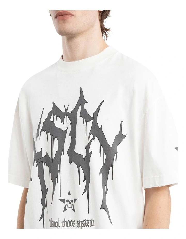 Nadal Street Tee in Natural White image 4