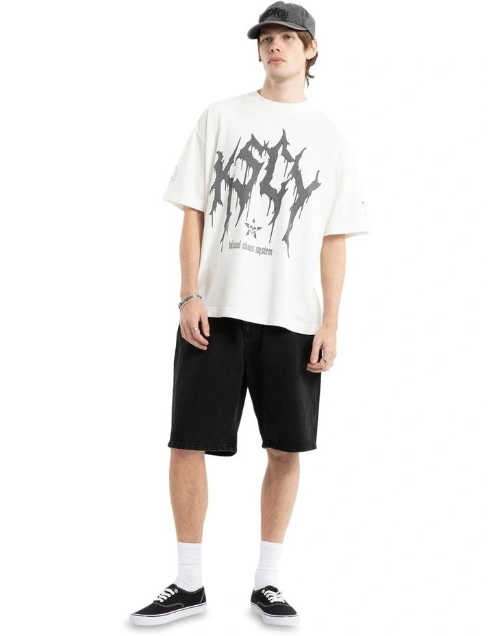 Nadal Street Tee in Natural White image 6