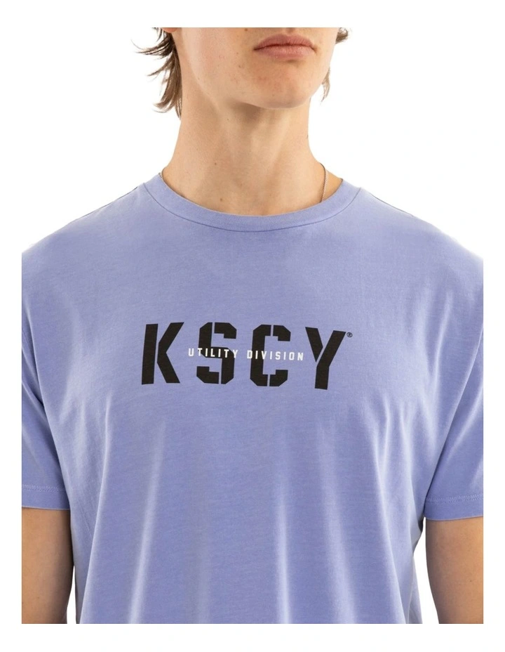 Utility Standard Tee in Pigment Purple Trump image 3