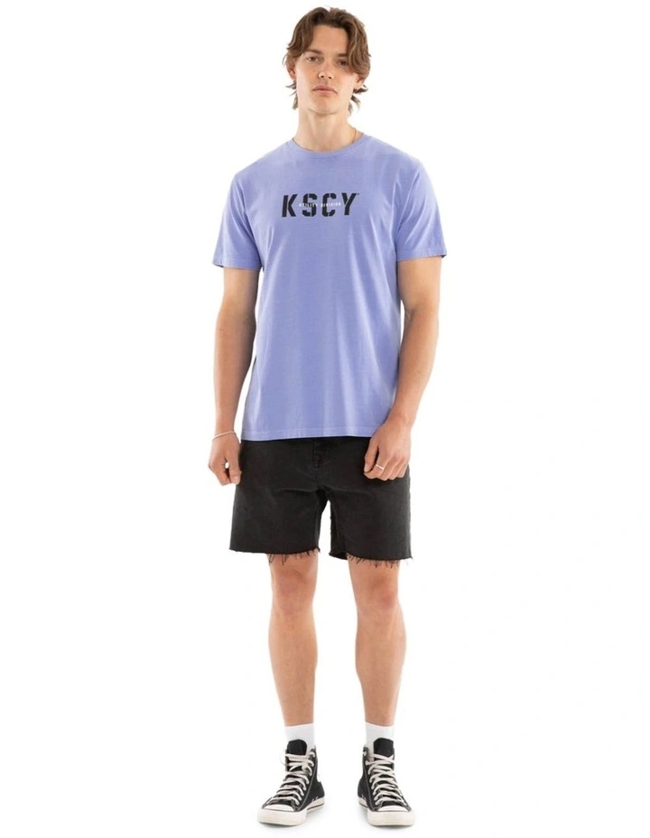 Utility Standard Tee in Pigment Purple Trump image 5