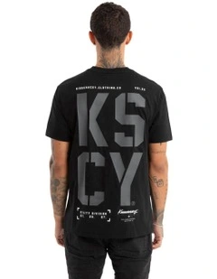 Utility Standard Tee in Jet Black