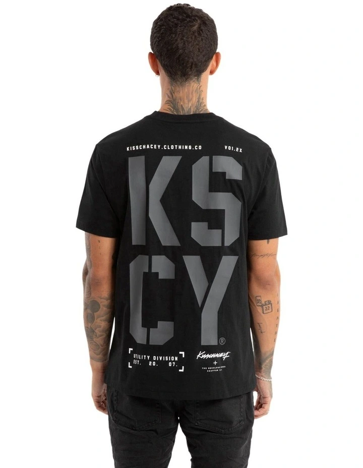 Utility Standard Tee in Jet Black image 1