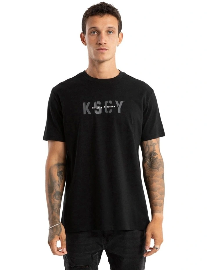 Utility Standard Tee in Jet Black image 2