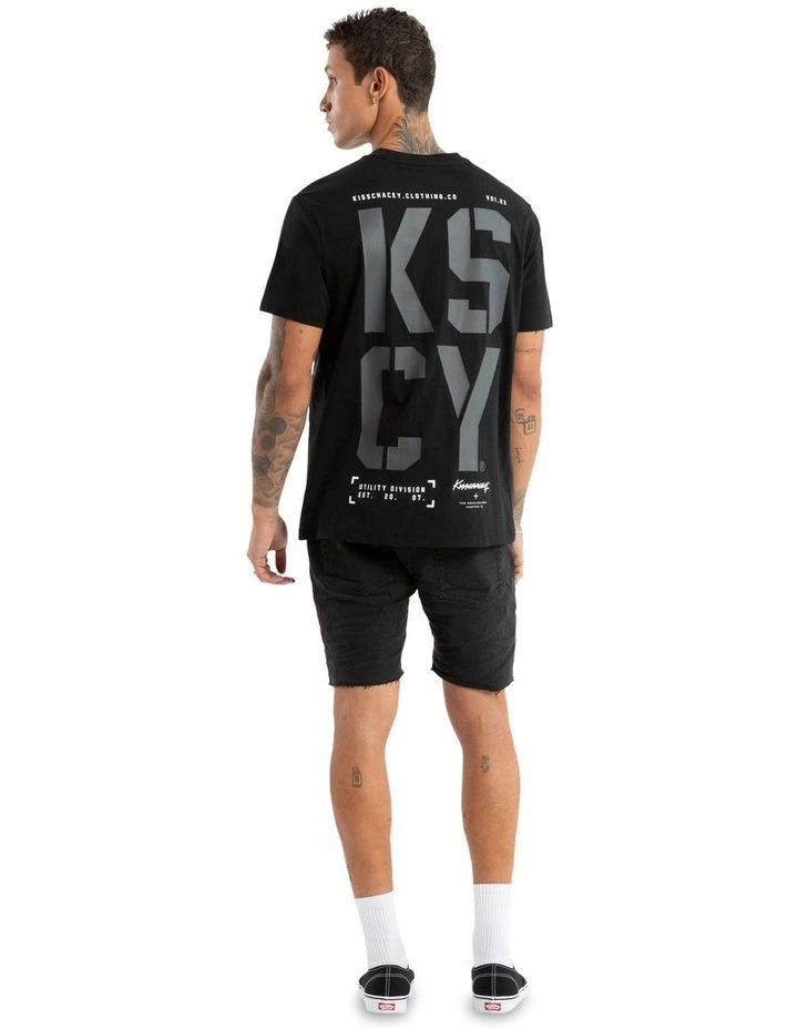 Utility Standard Tee in Jet Black image 6