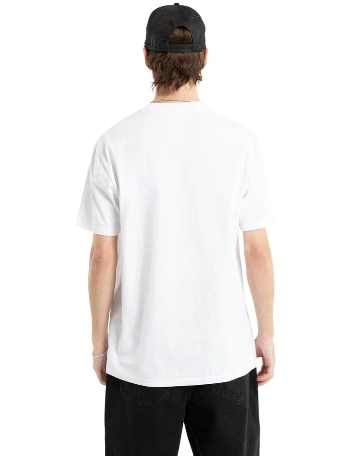 Frontier Relaxed Tee in White image 2