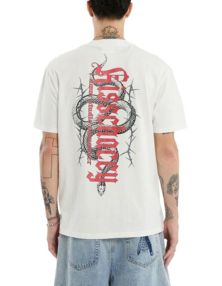 Risen Relaxed Tee in Beige image 2