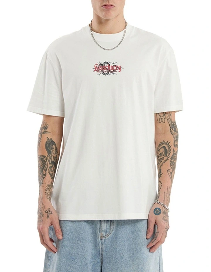 Risen Relaxed Tee in Beige image 3