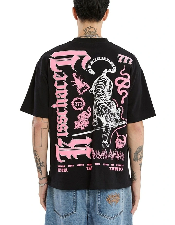 Zion Street Tee in Black image 2