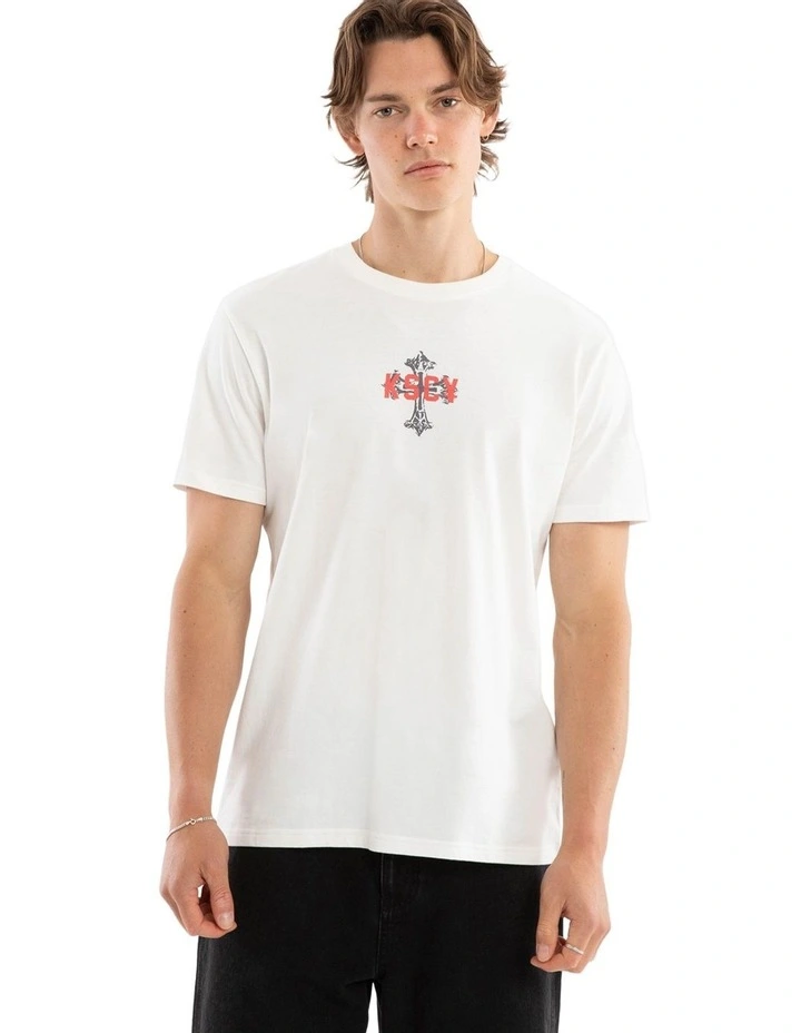 Hexborn Standard Tee in White image 3