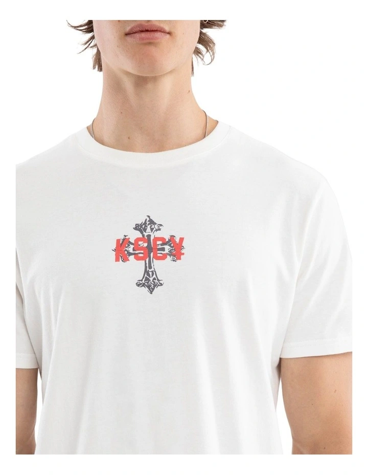Hexborn Standard Tee in White image 4