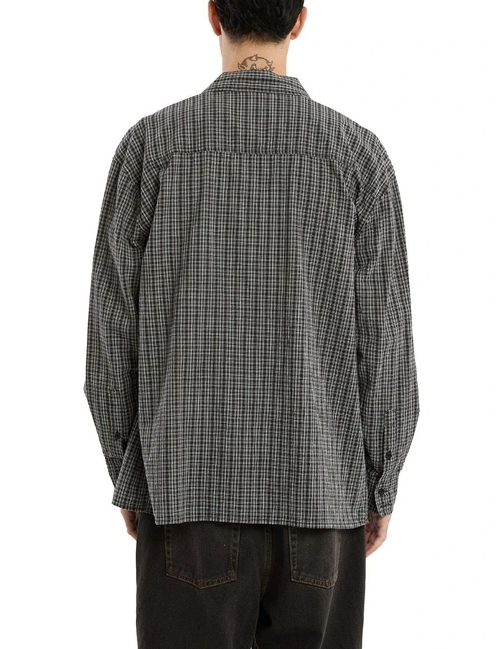 Devotion Casual Long Sleeve Shirt in Black image 4