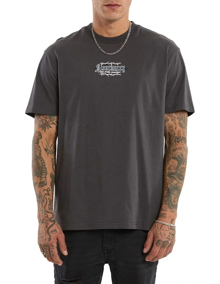 Risen Relaxed Tee in Grey image 3