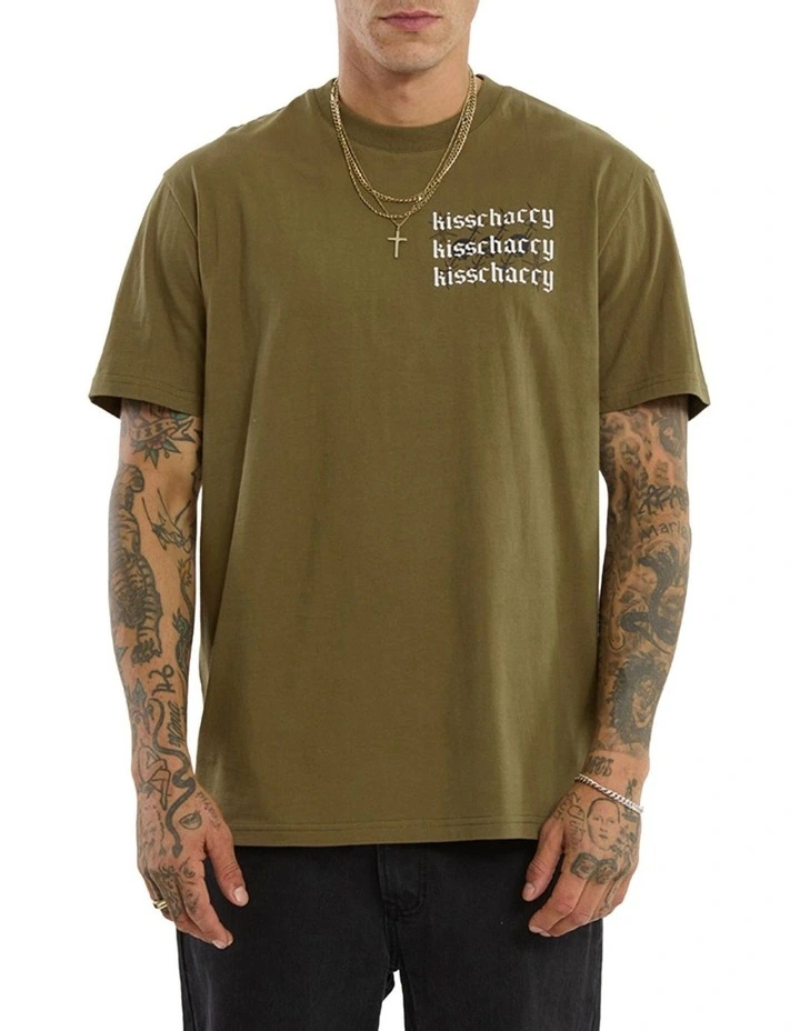 Fierce Relaxed Tee in Green image 4