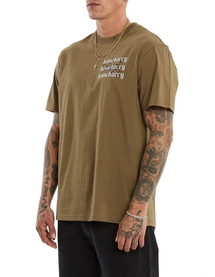 Fierce Relaxed Tee in Green image 5