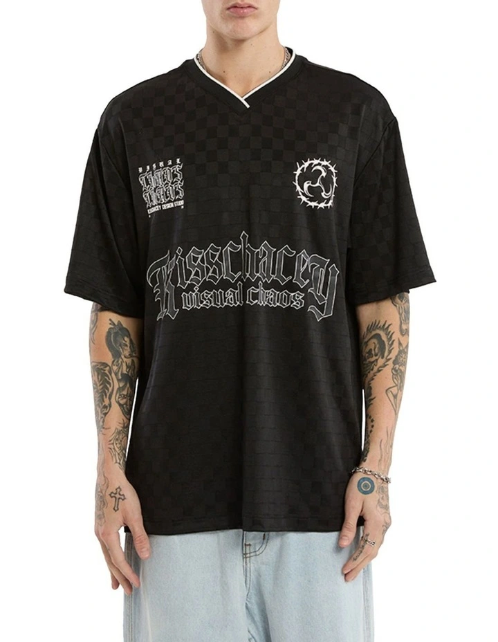 Penalty Football Tee in Black image 2