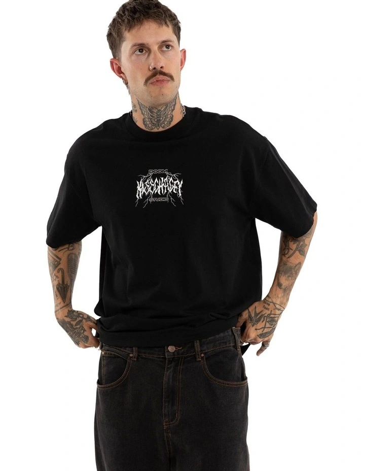Blackthorn Street Tee in Black image 2