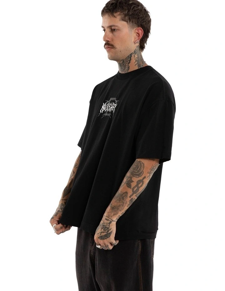 Blackthorn Street Tee in Black image 3