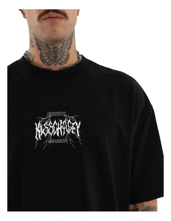 Blackthorn Street Tee in Black image 4