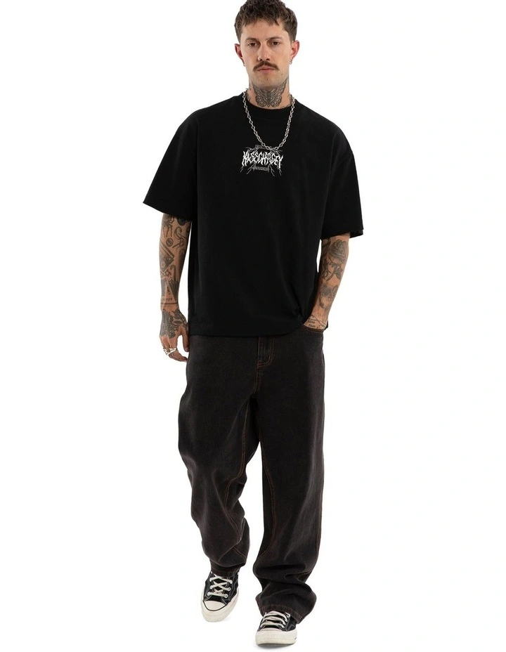 Blackthorn Street Tee in Black image 6