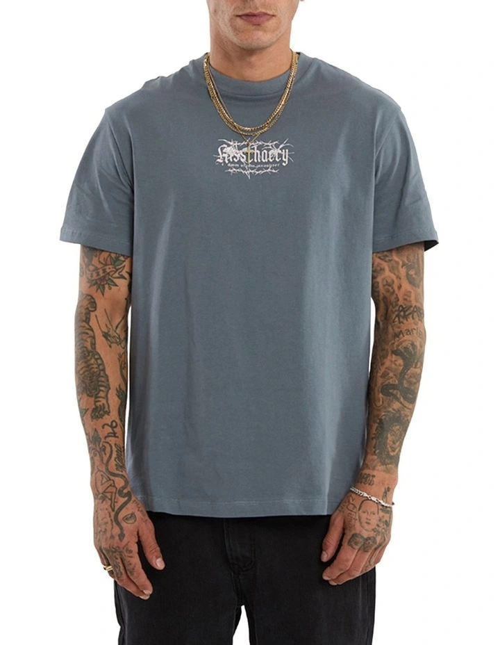 Charlotte Relaxed Tee in Grey image 2