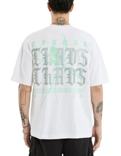 Protestant Street Tee in White